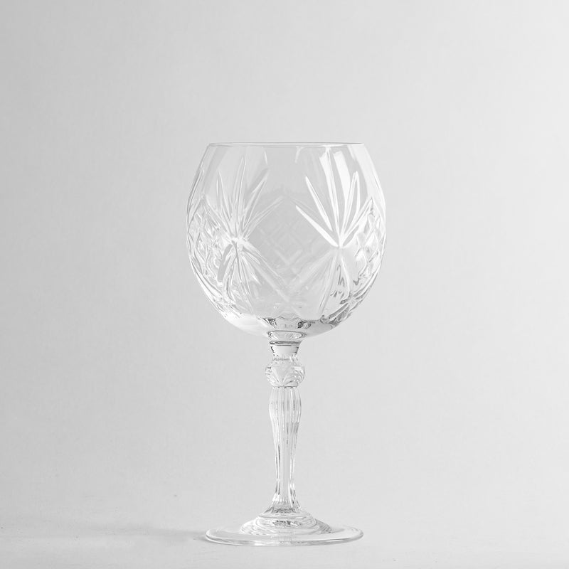 65 cl - RCR Cristalleria Italiana Melodia Glass Gin Tonic Goblets - Set 6 Pieces