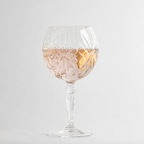 65 cl - RCR Cristalleria Italiana Melodia Glass Gin Tonic Goblets - Set 6 Pieces