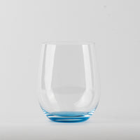 32 cl - O Happy Bicchiere Vino Multiuso in Vetro - Set 4 Pezzi
