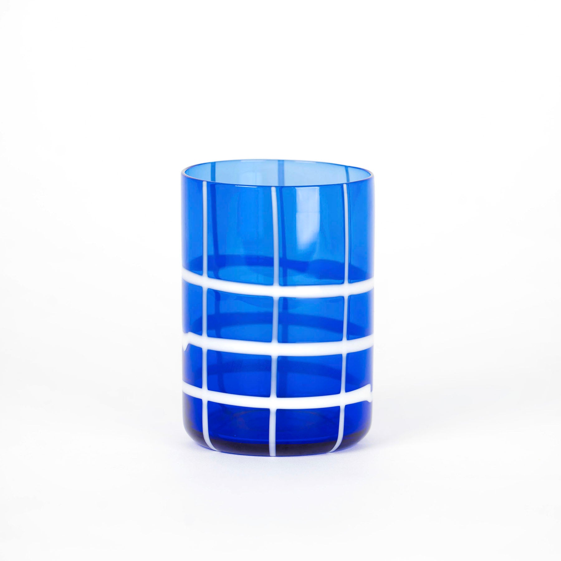 35 cl - Twiddle Bicchiere Acqua A Righe in Vetro Soffiato - Set 6 Pezzi