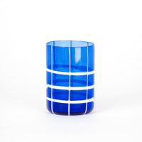 35 cl - Twiddle Bicchiere Acqua A Righe in Vetro Soffiato - Set 6 Pezzi