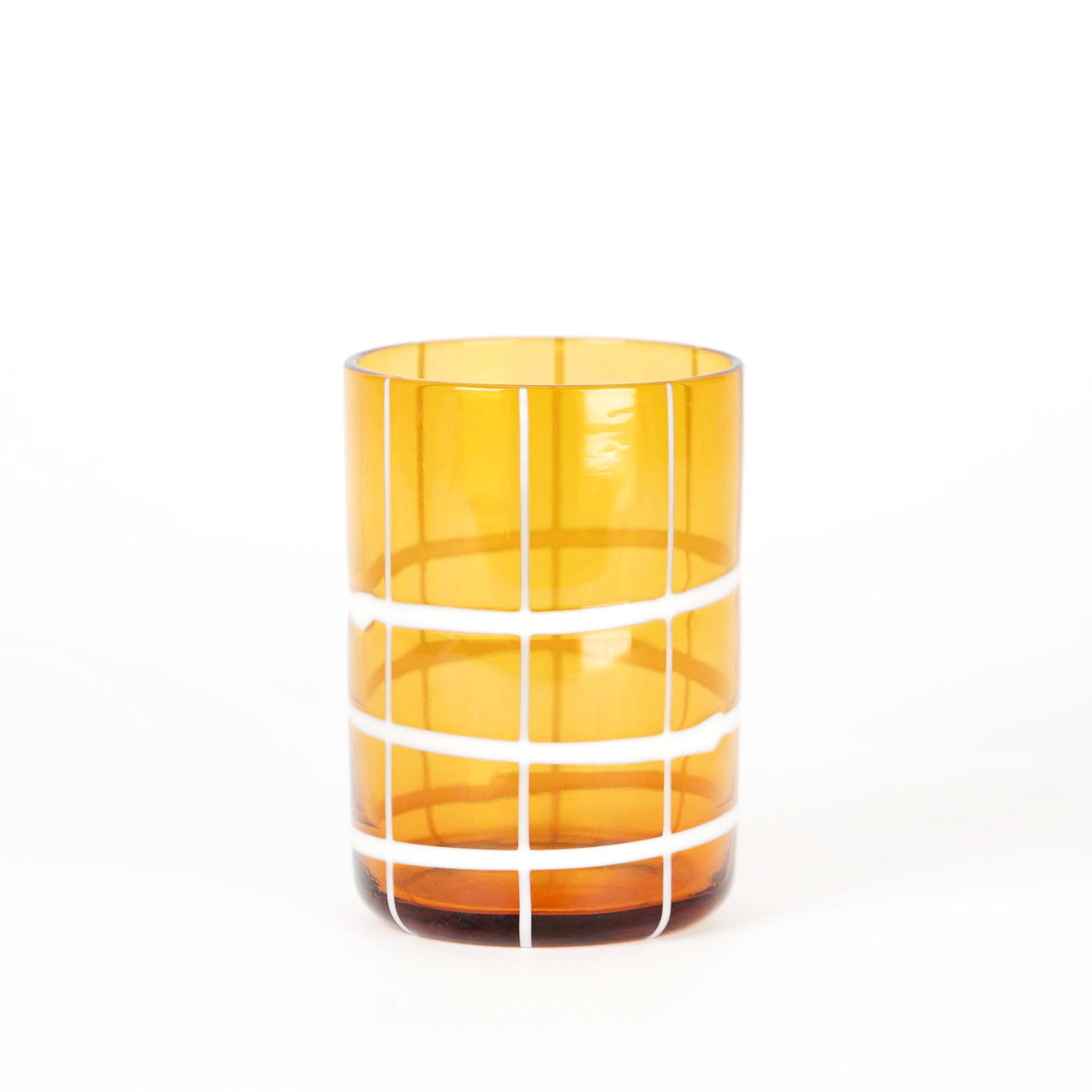 35 cl - Twiddle Bicchiere Acqua A Righe in Vetro Soffiato - Set 6 Pezzi