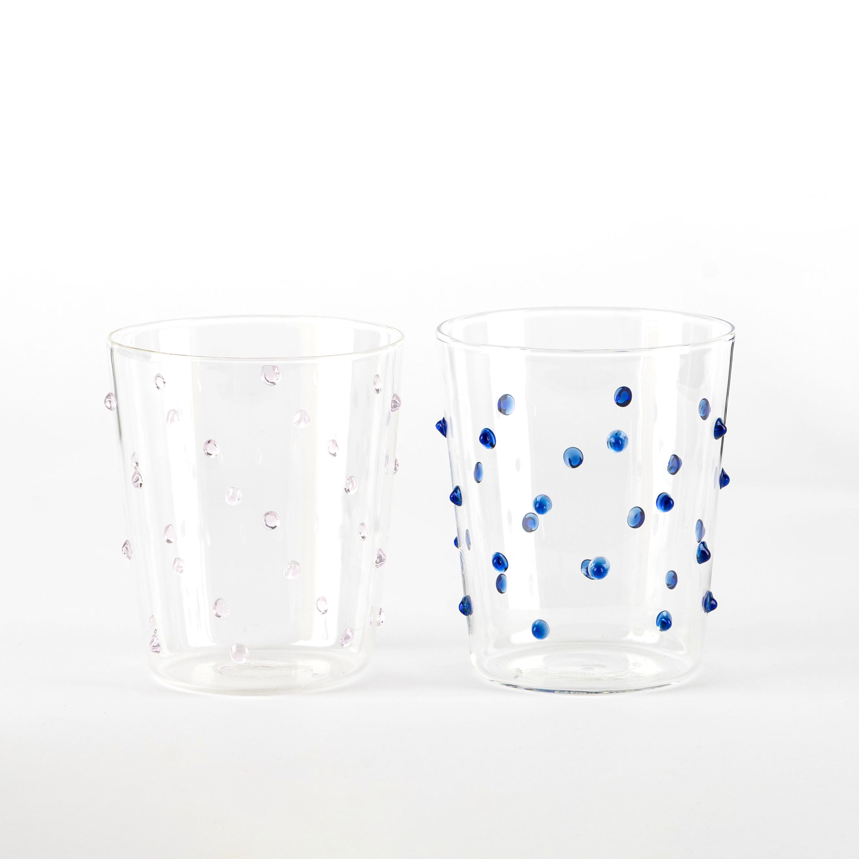 45 cl - Party Bicchiere Bibita Pallini Colorati in Vetro Borosilicato - Set 6 Pezzi