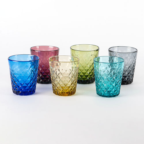35 cl - Balloton Hand-Blown Water Glass - Set of 6 Pieces