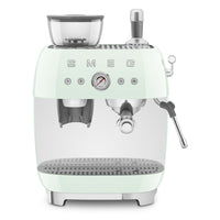 Smeg 50's Style Macchina da Caffè Espresso Manuale Con Macina Caffè