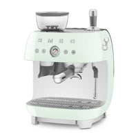 Smeg 50's Style Macchina da Caffè Espresso Manuale Con Macina Caffè
