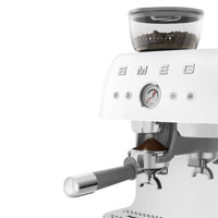 Smeg 50's Style Macchina da Caffè Espresso Manuale Con Macina Caffè