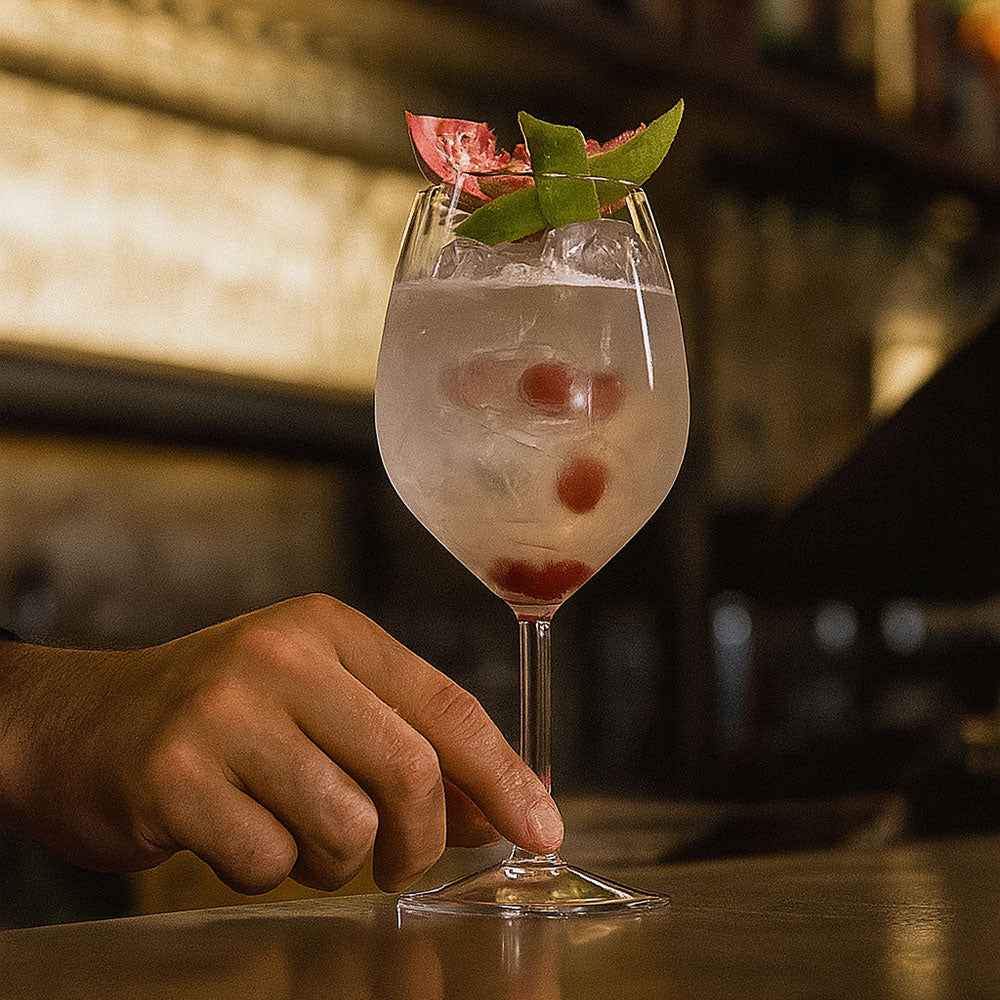 51 cl - Brevetti Waf Opera Calice Multiuso Infrangibile In Tecnoglas Set 6 Pz