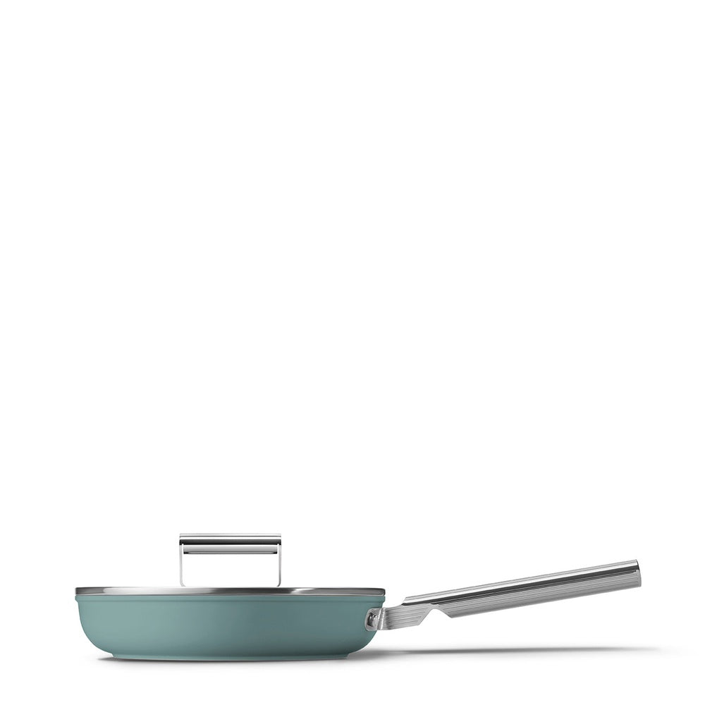 Smeg Cookware Padella Bassa Antiaderente Ceramico In Alluminio