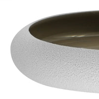 27 cm - Genesys Evo Grey Piatto Presentazione Alto a Nido In Porcellana