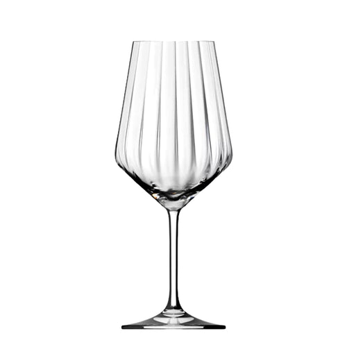 53 cl - Rastal Harmony Lines Calice Vino Rosso Effetto Rilievo Vetro Set 6 Pz