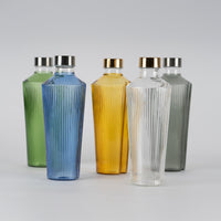 90 cl - Handy Water Bottle Blown and Handcrafted in Borosilicate Glass