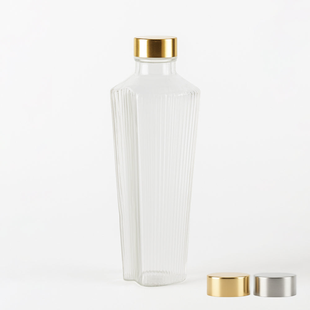 90 cl - Handy Water Bottle Blown and Handcrafted in Borosilicate Glass