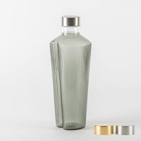 90 cl - Handy Water Bottle Blown and Handcrafted in Borosilicate Glass