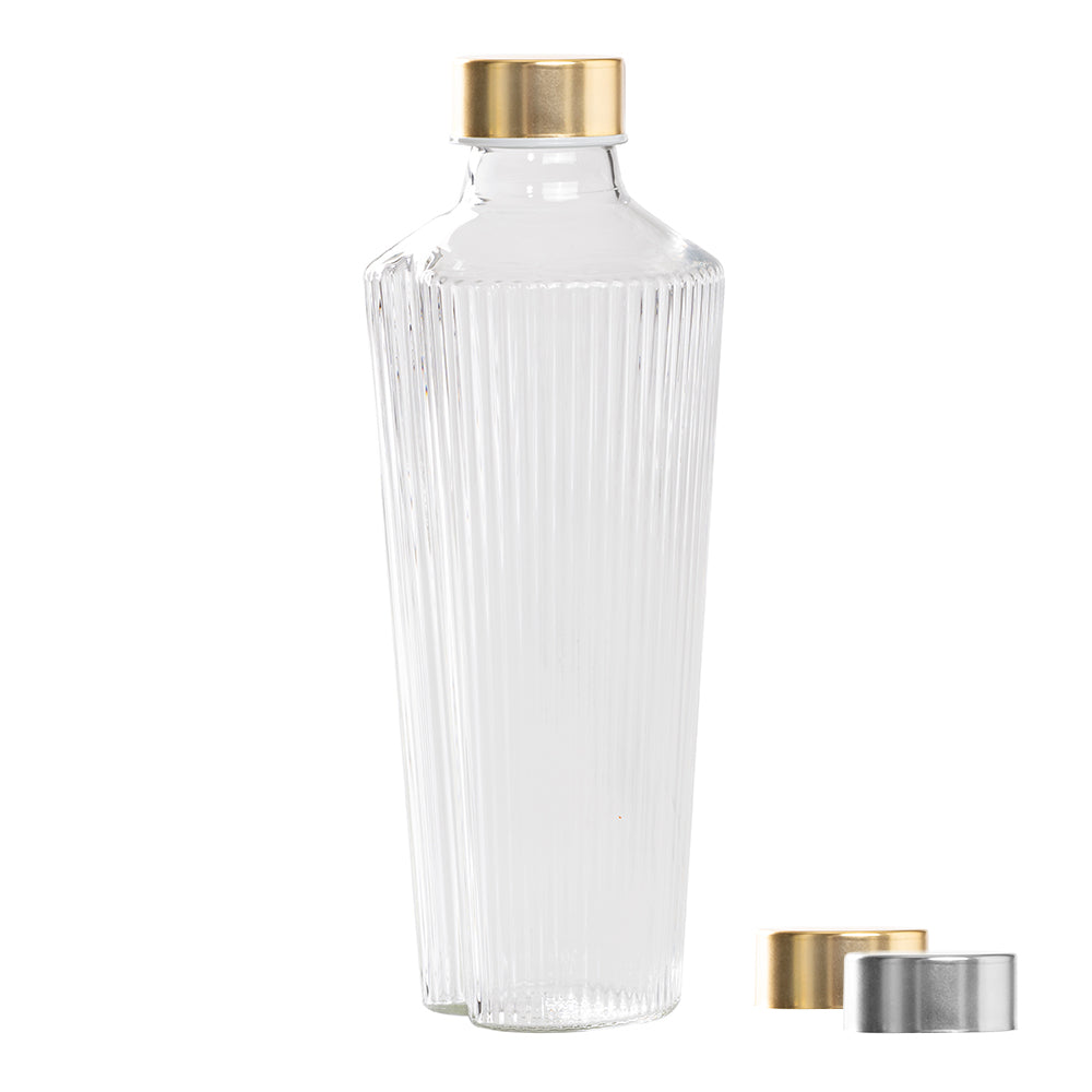 90 cl - Handy Waterfles Geblazen en Handgemaakt in Borosilicaatglas