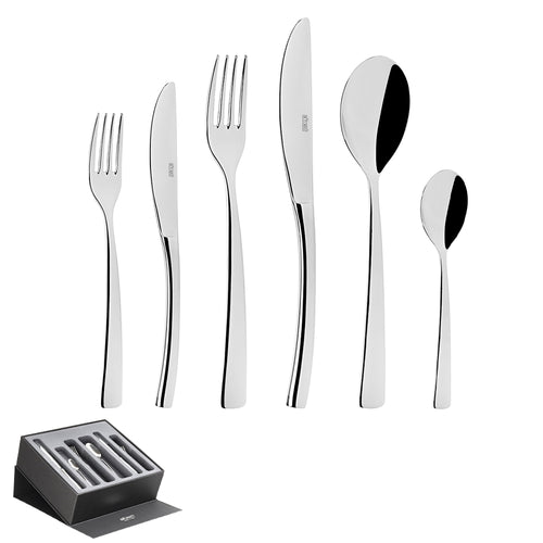 Abert Mirage Servizio Posate In Acciaio Inox Set 75 Pz