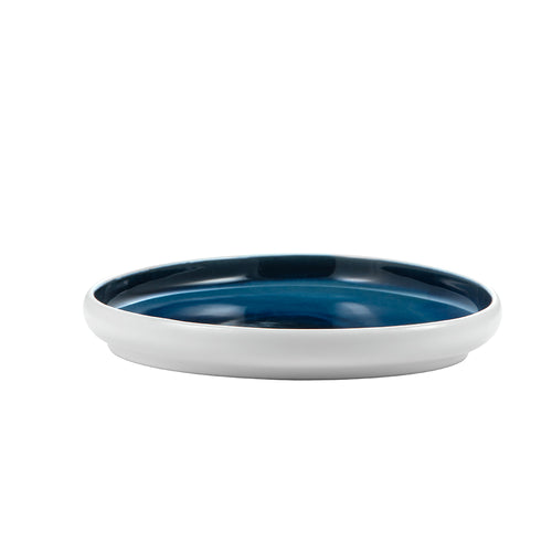 16x17.5 cm - Abyssos Bread Plate In Stoneware Set 4 Pz