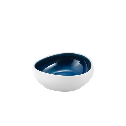 11x10.5 cm - Abyssos Triangular Bowl in Stoneware Set 6 Pcs
