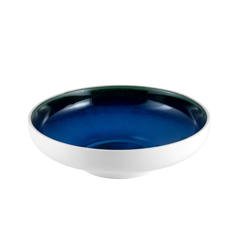 25.5 cm - Abyssos Coppa Rotonda In Stoneware Set 4 Pz