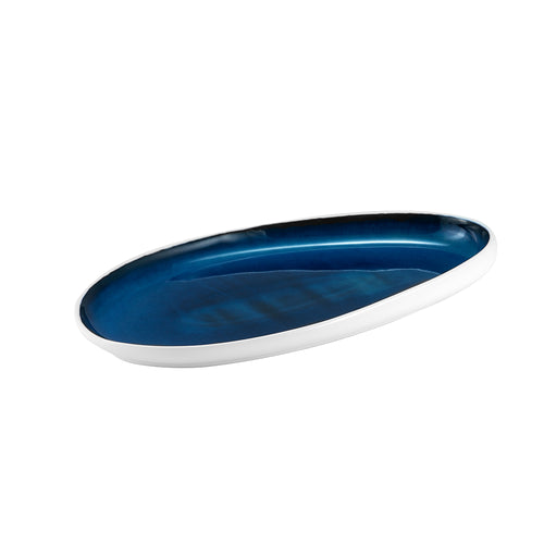 29x16.5 cm - Abyssos Drop Tray in Stoneware Set 3 Pz