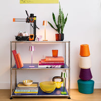 7x27 cm - Zafferano Poldina Micro Lampada Da Tavolo Dimmerabile