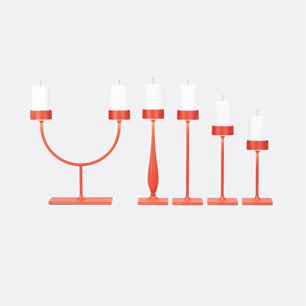 8.7 x H.25.6 cm - Zafferano Perpetua Mini Lampada Da Tavolo Dimmerabile In Alluminio