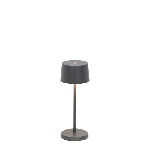 20 cm - Zafferano Olivia Micro Lampada Da Tavolo Dimmerabile