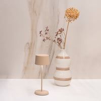 20 cm - Zafferano Olivia Micro Lampada Da Tavolo Dimmerabile