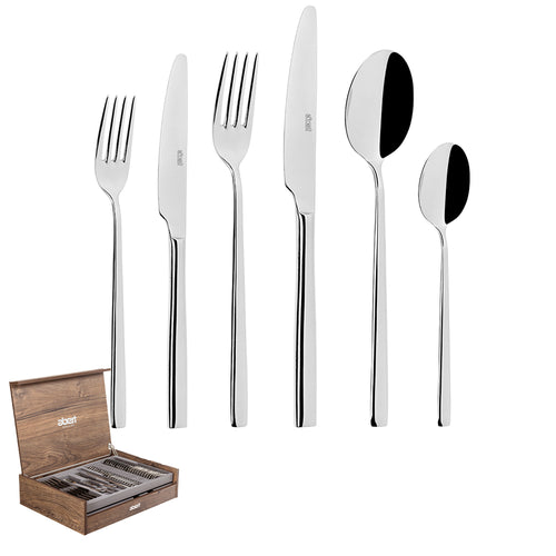 Abert Ergo Servizio Posate In Acciaio Inox Set 75 Pz