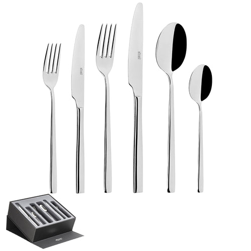 Abert Ergo Servizio Posate In Acciaio Inox Set 75 Pz