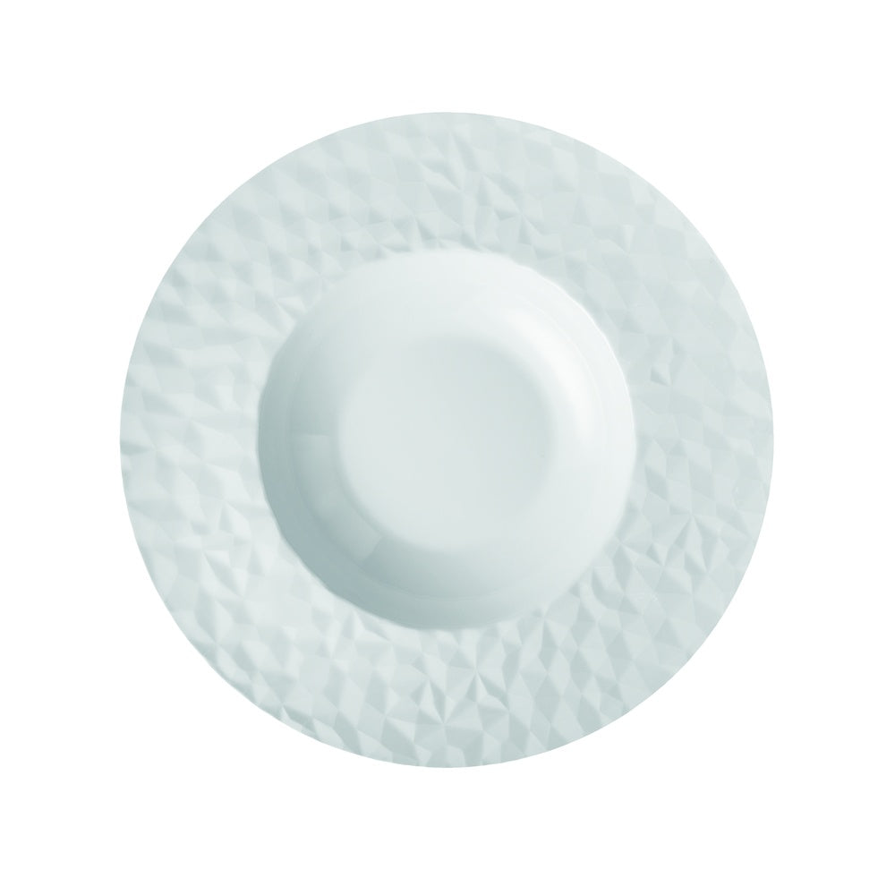 30.5 cm - Le Coq Hesperis Piatto Fondo Pasta Bowl In Porcellana Set 2 Pz