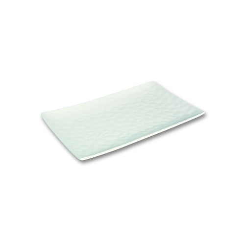 30.5x18 cm - Le Coq Hesperis Piatto Presentazione Vassoio Rettangolare In Porcellana Set 2 Pz