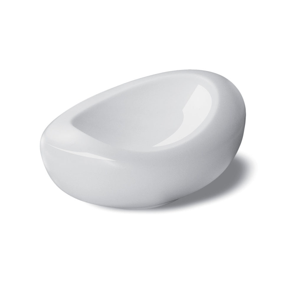 20x15 cm - Le Coq Ninfa Coppa Ovale Gourmet In Porcellana