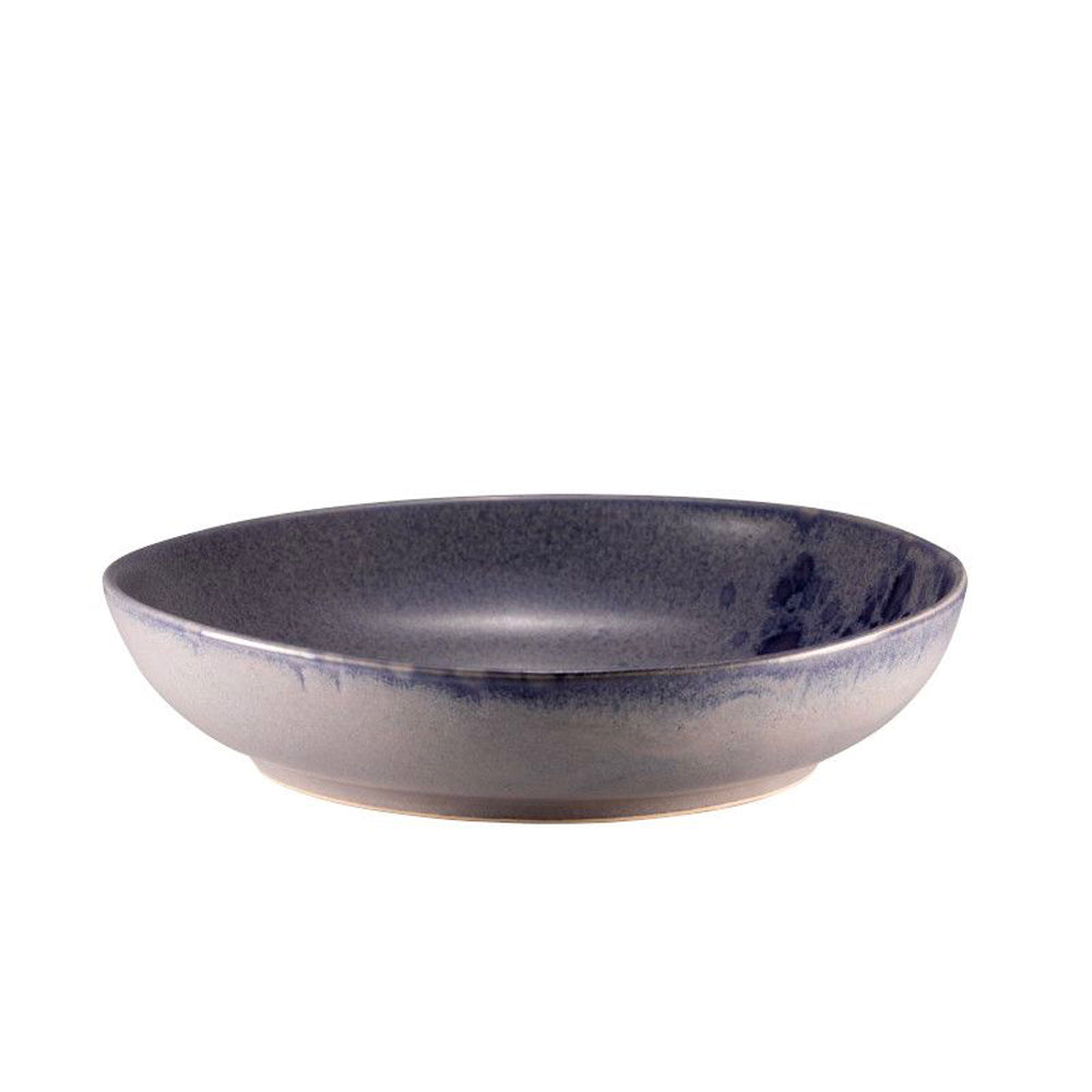28 cm - Phobos Coupe Large En Grès Ensemble 4 Pz