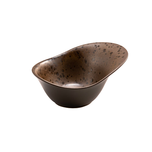 60 cl - Phobos Oval Petal Cup in Stoneware Set 4 Pz