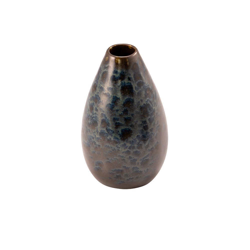 8x13 cm - Phobos Vaso Bombato In Stoneware Set 6 Pz