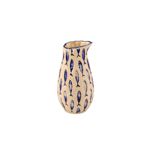 50 cl - Le Coq Thalassios Caraffa In Stoneware Set 6 Pz