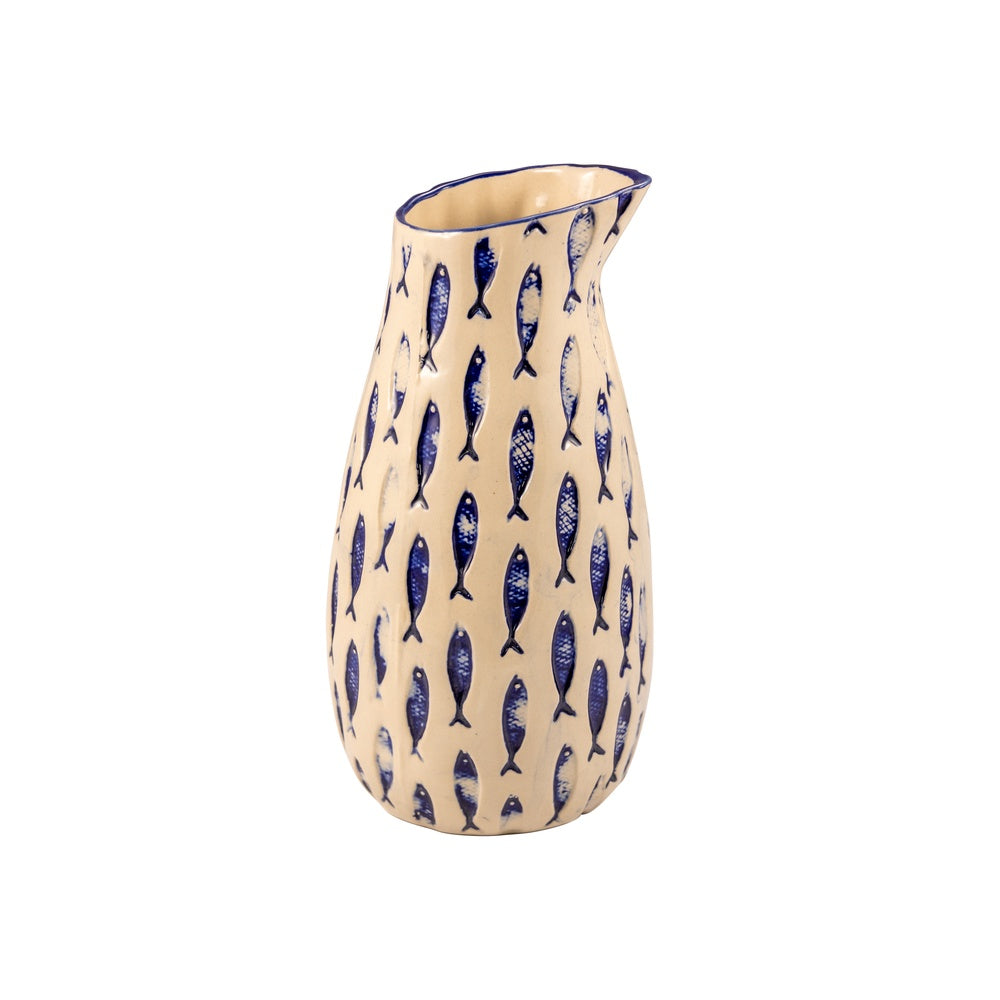 140 cl - Le Coq Thalassios Caraffa In Stoneware Set 3 Pz