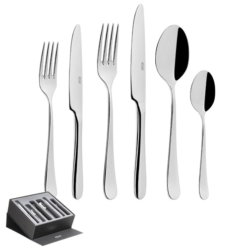 Abert Relais Servizio Posate In Acciaio Inox Set 75 Pz
