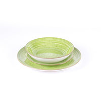 Madison Kaleido Porcelain Dinnerware Set - Set 18 Pieces