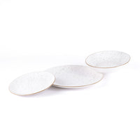 Metropolis Porcelain Dinnerware Set - Set 18 Pieces