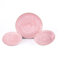 Metropolis Porcelain Dinnerware Set - Set 18 Pieces