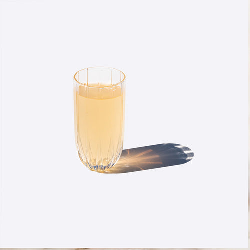 40 cl - Zafferano Margherita Bicchiere Bibita In Vetro - Set 4 Pz