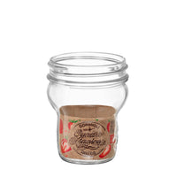 27.5 cl - Quattro Stagioni Stackable Glass Jar No Lid - Set of 6