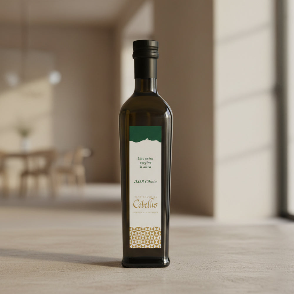 Olio Extra Vergine D'Oliva DOP Cilento 2024 - Tenuta Cobellis