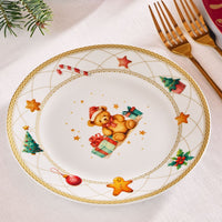 Tognana Olimpia Christmas Fairy Tale Servizio Tavola Decoro Natalizio In Porcellana Set 18 Pz