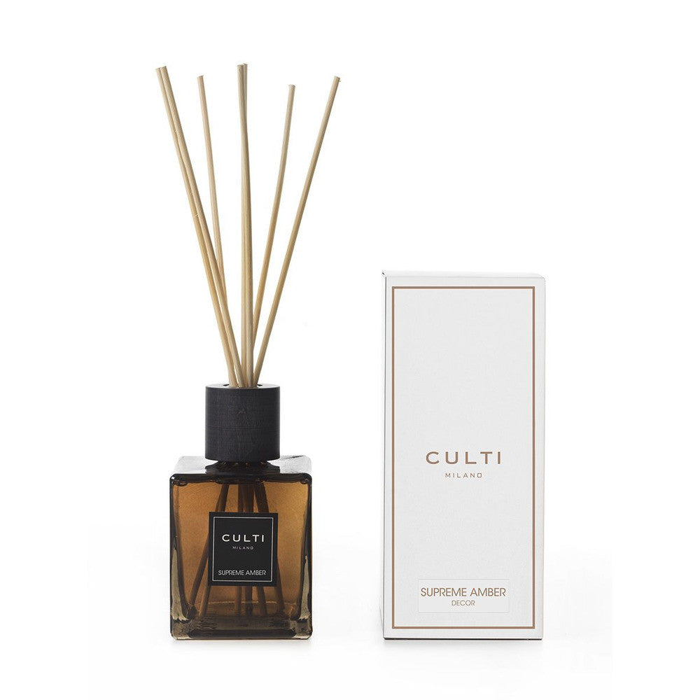 Culti Milano Supreme Amber Stile Decor Diffusore Per Ambienti Con Bastoncini