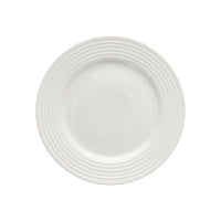 Polis Rings White Porcelain Dinnerware Set - 18-Piece Set