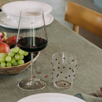 45 cl - Party Bicchiere Bibita Pallini Colorati in Vetro Borosilicato - Set 6 Pezzi