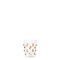9.5 cl - Zafferano Party Junior Bicchiere Liquore Caffè Fatto a Mano In Vetro Borosilicato Set 6 Pz